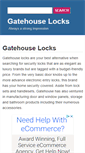 Mobile Screenshot of gatehouselocks.com